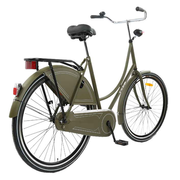 1. OLIVE-GROVE CUSTOM WHEELS: ADULT CITY BIKE.